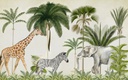 Papel Tapiz  - Safari Palms