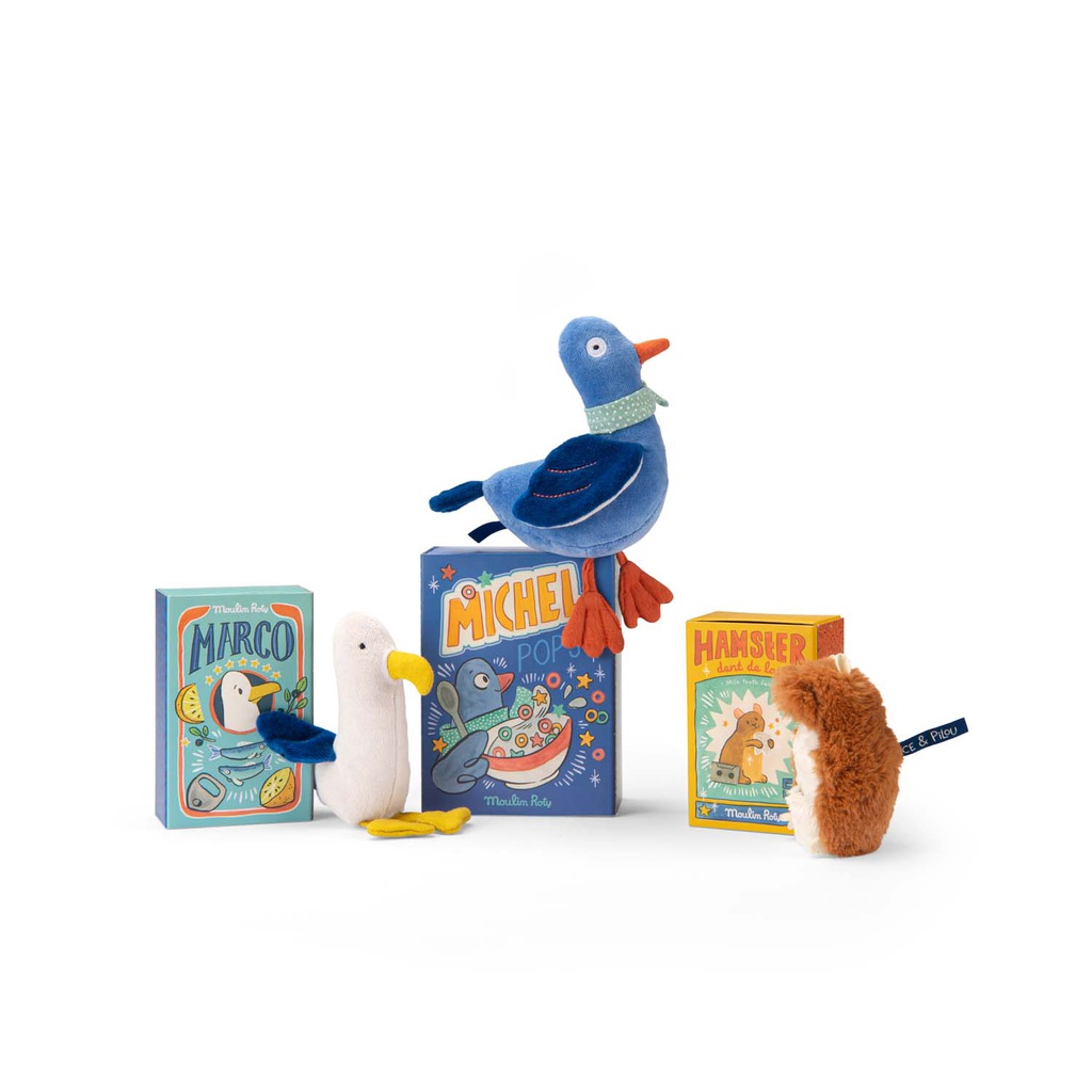 Gaviota Gull Rattle Roll - Puce &amp; Pilou