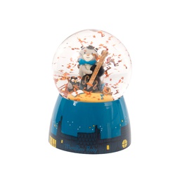 [MR-666241] Musical Snow Globe - Les Moustaches