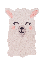 [P-1055] Alfombra Lavable Smile Like a Llama